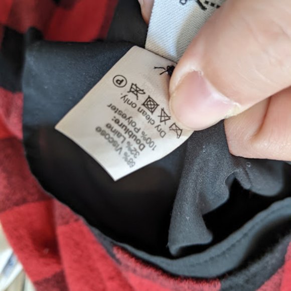 Madewell Black and Red Buffalo Plaid Dress Size XXS - Picture 11 of 11